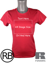 Load image into Gallery viewer, Red Slim Fit T-Shirt