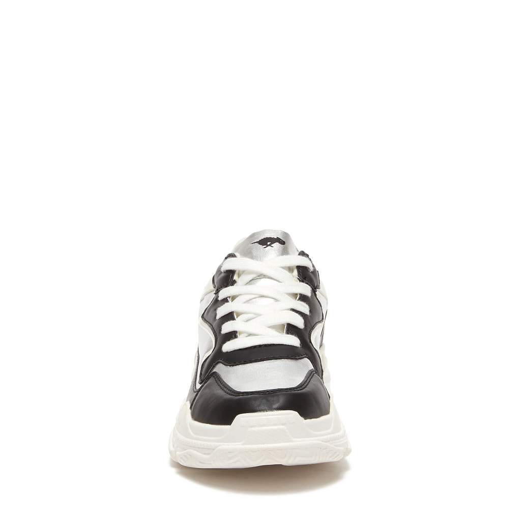 Rocket Dog Vader Black and Silver Sneaker